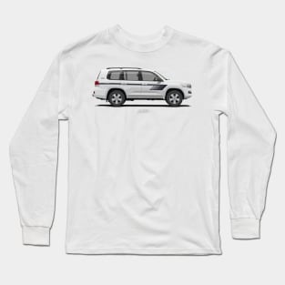 Land Cruiser 200 GX-R Heritage Edition - White (AE-Spec) Long Sleeve T-Shirt